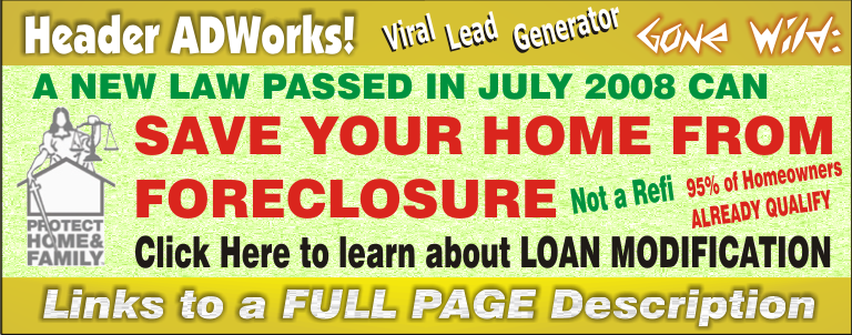 Loan Modification Ad